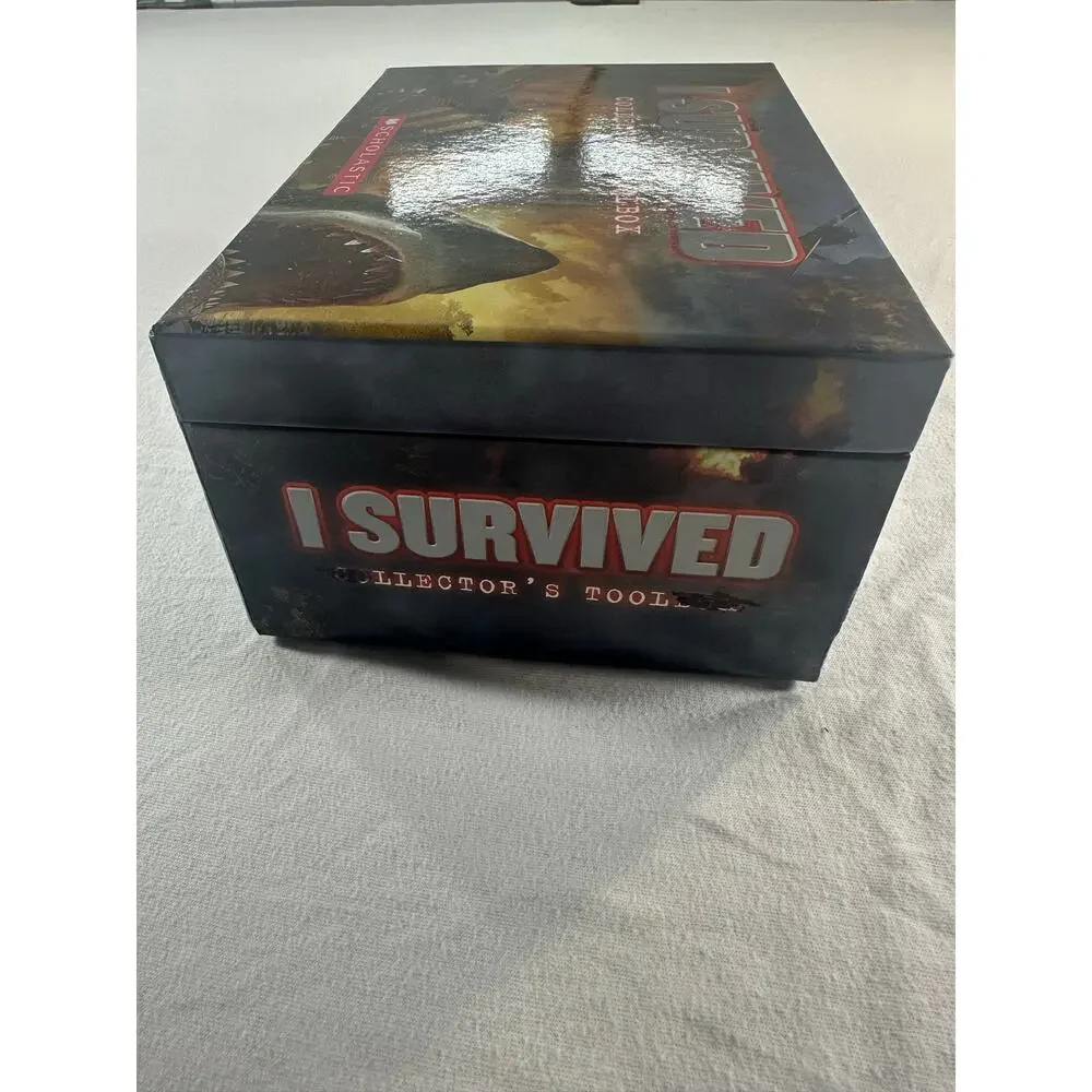 Scholastic I Survived Collector’s Toolbox Box Set 10 Books